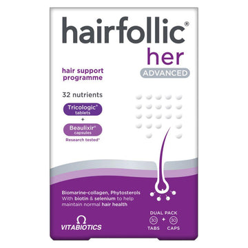 Hairfollic Her Advanced - 30 Tablets + 30 Capsules